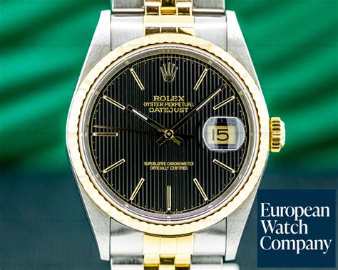 rolex black tapestry dial